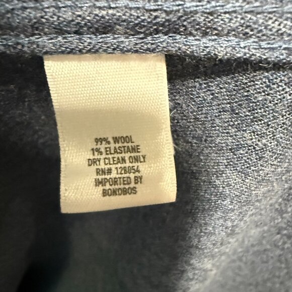 Bonobos Wool Dress shirt with elbow patches - Picture 4 of 6